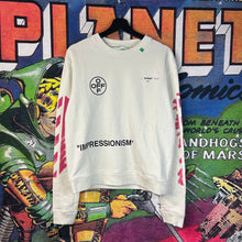 Load image into Gallery viewer, Off-White “IMPRESSIONISM” Sweatshirt Size Small