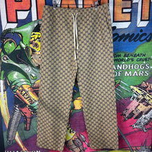 Load image into Gallery viewer, Gucci Monogram Canvas Track Pants Size 56 / 38”