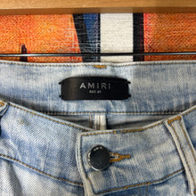 Load image into Gallery viewer, Amiri Bandana Biker Jeans Size 33”
