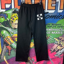 Load image into Gallery viewer, Off-White Black Track Pants Size Small