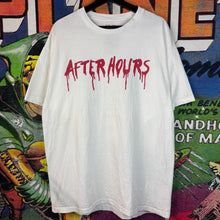 Load image into Gallery viewer, VLone/The Weekend After Hours Blood Drip T-shirt Size XL