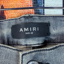 Load image into Gallery viewer, Amiri Grey Skinny Jeans Size 32”