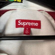Load image into Gallery viewer, Supreme Chest Stripe Rugby Polo Shirt Size Medium