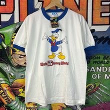 Load image into Gallery viewer, Vintage 80s Donald Duck Ringer Tee Size XL