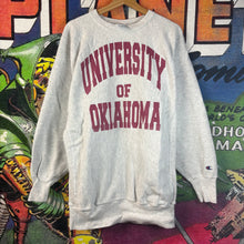 Load image into Gallery viewer, Vintage 90s Champion Reverse Weave University of Oklahoma Long Sleeve Size XL