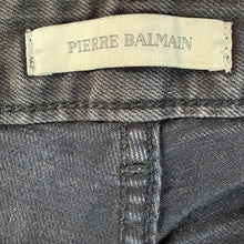 Load image into Gallery viewer, Pierre Balmain Slim Fit Denim Biker Jeans Size 34
