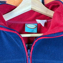 Load image into Gallery viewer, Y2K 2005 Care Bears Grumpy Bear Get Off My Cloud fleece Pullover Size Medium