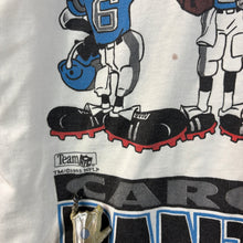 Load image into Gallery viewer, vintage 1990s Carolina Panthers Looney Tunes Crossover Tee Size Large