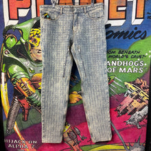 Load image into Gallery viewer, Givenchy 4G Monogram Denim Jeans Size 36"