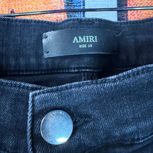 Load image into Gallery viewer, Amiri Bone Slash Jeans Size 38”