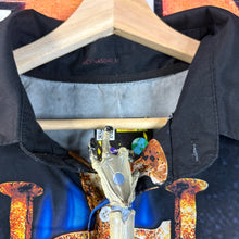 Load image into Gallery viewer, Jesus Is My Savior Rayon Button Up Size Medium