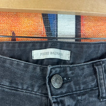 Load image into Gallery viewer, Y2K Balmain Biker Jeans Size 34”