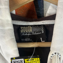 Load image into Gallery viewer, Y2K White Southpole Hoodie Size Large