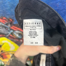 Load image into Gallery viewer, Y2K Balmain Biker Jeans Size 34”
