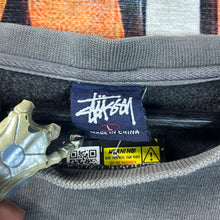 Load image into Gallery viewer, Vintage 90s Stüssy Crown Sweatshirt Size Large