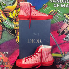 Load image into Gallery viewer, Christian Dior B23 Sneakers Red / Bordeaux Size 51 / 16.5