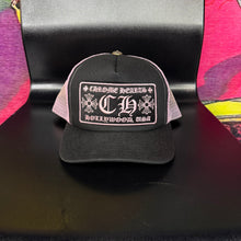 Load image into Gallery viewer, Pink Chrome Hearts CH HOLLYWOOD, USA Trucker Hat