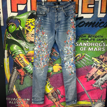 Load image into Gallery viewer, Amiri Skinny Painter Jeans Size 31”
