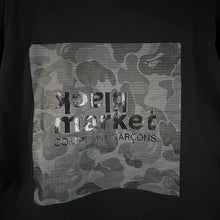 Load image into Gallery viewer, BAPE Comme des Garcons Black Market Shark Pullover Hoodie Size 2XL