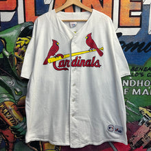 Load image into Gallery viewer, Vintage 90’s Cardinals Baseball Button Up Size 2XL