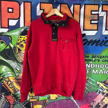 Load image into Gallery viewer, Vintage 90s Polo Ralph Lauren Quarter Zip Snap Sweater Size Large
