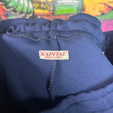 Load image into Gallery viewer, Kapital Banner Stripe Pleated Track Pants Size 2 / Medium
