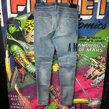 Load image into Gallery viewer, Amiri Embroidered Skinny Jeans Size 38”