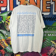 Load image into Gallery viewer, Y2K School of Hard Knocks Graffiti Tee Size 2XL