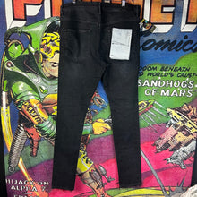 Load image into Gallery viewer, Purple Brand Black Skinny Jeans Size 33”