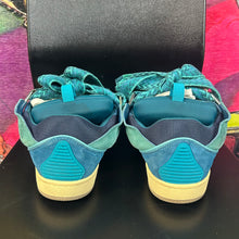 Load image into Gallery viewer, Lanvin Curb Sneaker Turquoise Size 41/8