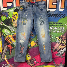 Load image into Gallery viewer, ICECREAM “Fruits of Labor” Embroidered Jeans Size 32"