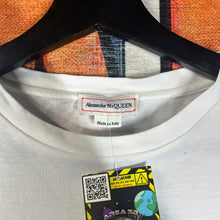 Load image into Gallery viewer, Alexander McQueen Skeleton Logo Tee Size XS