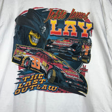 Load image into Gallery viewer, Y2K Jesse James “The Last Outlaw” Racecar Graphic Tee Size 3XL