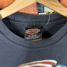 Load image into Gallery viewer, Y2K Harley Davidson American Flag Eagle Tee Size XL