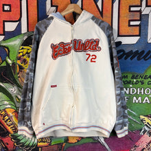 Load image into Gallery viewer, Y2K Ecko Unltd. Camo Sleeve #72 Zip Up Hoodie Size XL
