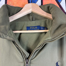Load image into Gallery viewer, Polo Ralph Lauren Khaki Full-Zip Jacket Size Medium