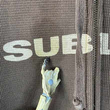 Load image into Gallery viewer, Y2K Sublime Brown Thermal Sherpa Lined Zip Up Hoodie Size 2XL