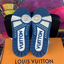 Load image into Gallery viewer, Louis Vuitton Trainer Sneaker Denim Size 5 / 5.5