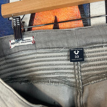 Load image into Gallery viewer, True Religion Biker Jeans Size 33”
