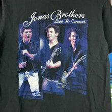 Load image into Gallery viewer, 2010 Jonas Brothers Live In Concert Tee Size S