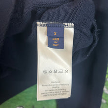 Load image into Gallery viewer, Louis Vuitton Navy Monogram Hoodie Size Small