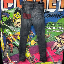 Load image into Gallery viewer, Amiri MX1 Distressed Skinny Jeans Size 29”