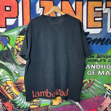 Load image into Gallery viewer, Lamb of God Cropped Band Tee Size 2XL