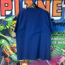 Load image into Gallery viewer, Palm Angels Logo Tee Blue Size Large