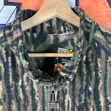 Load image into Gallery viewer, Vintage 80s Walls Camo Fleece Zip Up Jacket Size L