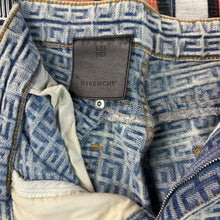 Load image into Gallery viewer, Givenchy 4G Monogram Denim Jeans Size 36"