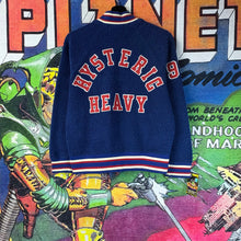 Load image into Gallery viewer, Hysteric Glamour Fleece Varsity Jacket Size Small