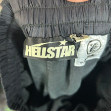 Load image into Gallery viewer, Hellstar Waxed Nylon Pants Black Size Large
