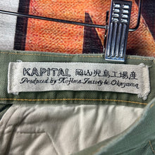 Load image into Gallery viewer, Kapital Military Patchwork Paint Splatter Pants Size 31 / 2