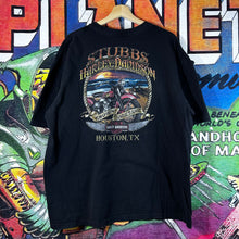 Load image into Gallery viewer, Harley Davidson Flaming Bald Eagle Head Emblem Tee Size 2XL